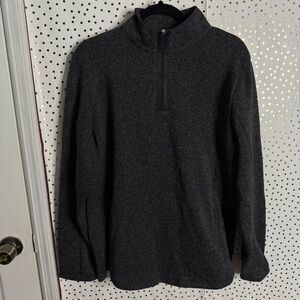 Callaway Men's Black Quarter-Zip Sweater